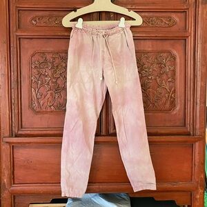 2 Pairs XS Plant-Dyed Pink "Shellac" IOAN Ponya Pants (price is for both)